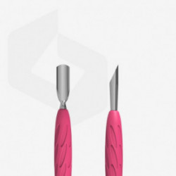 Staleks Uniq 10 Type 2 Manicure Pusher Gummy Manikiūro įrankis nagų odelių priežiūrai Yellow