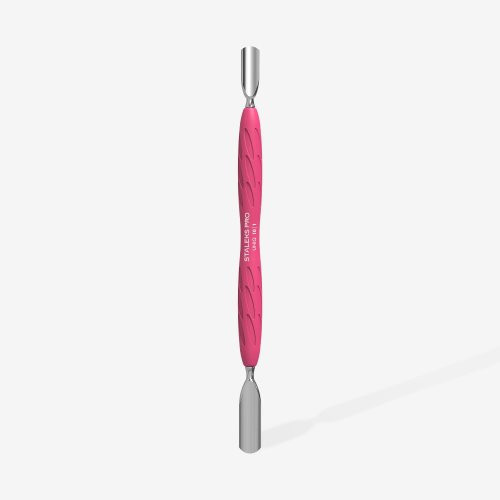 Staleks Uniq 10 Type 1 Manicure Pusher Gummy Manikiūro įrankis nagų odelių priežiūrai Yellow
