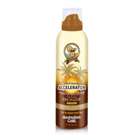 Australian Gold Dark Tanning Accelerator Purškiamas įdegio kremas su momentiniais bronzantais 177ml