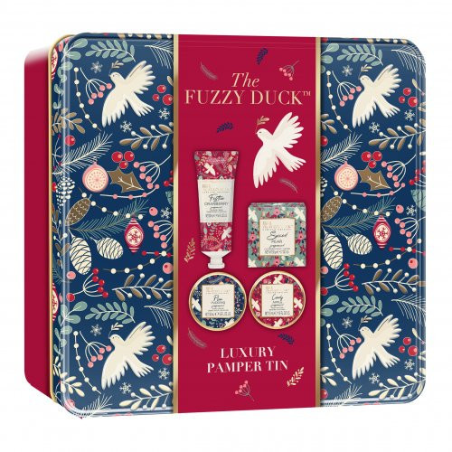 Baylis & Harding The Fuzzy Duck Winter Wonderland Luxury Pamper Tin Gift Set Dovanų rinkinys