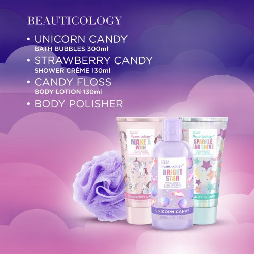 Baylis & Harding Beauticology Cosmic Fun Pop Beauty Bag Gift Set Dovanų rinkinys