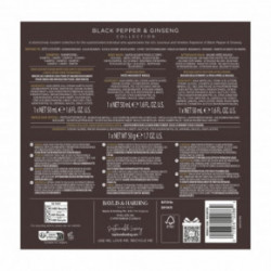 Baylis & Harding Black Pepper & Ginseng Men's The Essentials Tin Kit Gift Set Dovanų rinkinys vyrams