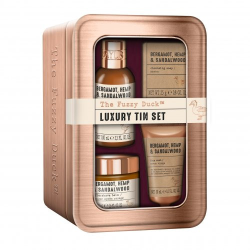 Baylis & Harding Luxury Grooming Tin Set Kūno ir barzdos priežiūros priemonių rinkinys vyrams