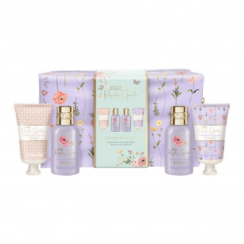 Baylis & Harding Royale Garden Luxury Wash Bag Gift Set Dovanų rinkinys