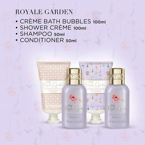 Baylis & Harding Royale Garden Luxury Wash Bag Gift Set Dovanų rinkinys