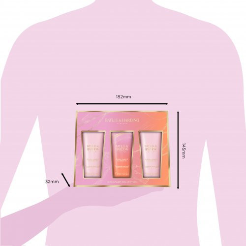 Baylis & Harding Jojoba, Vanilla & Almond Oil Luxury Hand Treats Gift Set Rankų kremo rinkinys