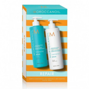 Moroccanoil Moisture Repair Shampoo & Conditioner Duo Matu atjaunošanas komplekts