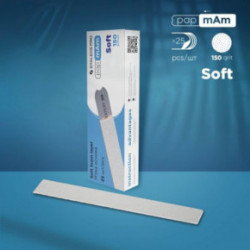 Staleks Disposable Files papmAm Nn Soft Foam Layer Vienkartinės abrazyvinės juostos 25vnt