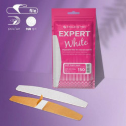 Staleks EXPERT 40 Disposable Files For Crescent Nail File Vienkartinės pusmėnulio formos dildės 30vnt