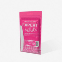 Staleks EXPERT 40 Disposable Files For Crescent Nail File Vienkartinės pusmėnulio formos dildės 30vnt