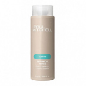 Paul Mitchell Clarifying Shampoo Three Giliai valantis, kasdienis šampūnas 300ml