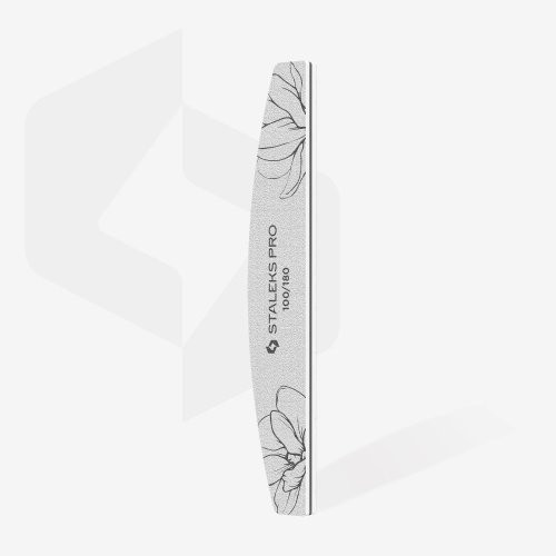 Staleks Expert 40 Crescent Mineral Nail File Nagų dildės 25vnt