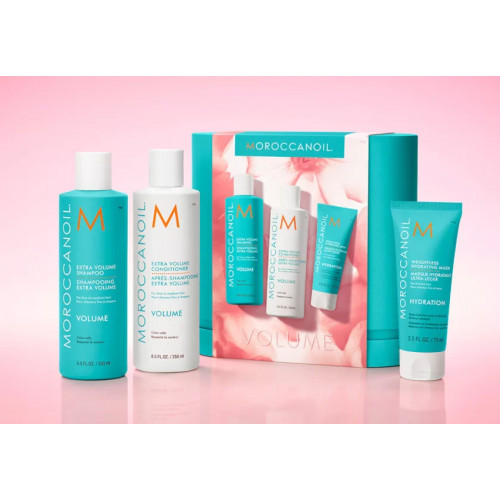 Moroccanoil Volumize and Nourish Set Maitinantis ir apimties suteikiantis rinkinys
