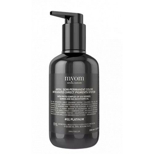 Myom Natural Haircare Anya Semipermanent Color Conditioner Ilgalaikis kondicionierius su spalva 150ml