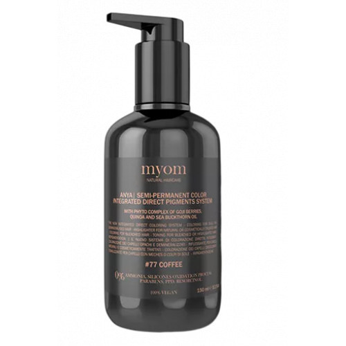 Myom Natural Haircare Anya Semipermanent Color Conditioner Ilgalaikis kondicionierius su spalva 150ml