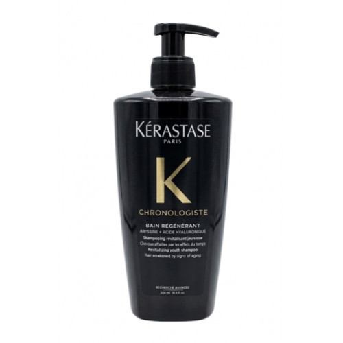 Kérastase Chronologiste Bain Régénérant Gaivinamasis šampūnas, mažinantis galvos odos ir plaukų senėjimo požymius 250ml
