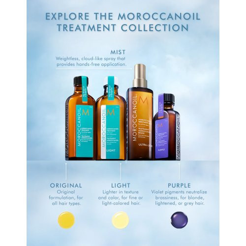 Moroccanoil Treatment Mist Ultra- Light Lengva aliejinė plaukų dulksna 100ml