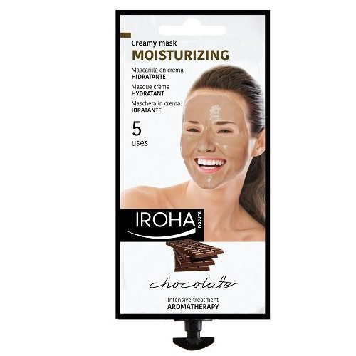 IROHA Moisturizing Drėkinamoji veido kaukė su kakava 25ml