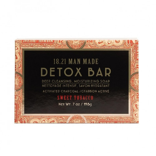 18.21 Man Made Bar Soap Sweet Tobacco Valomasis muilas vyrams 198g