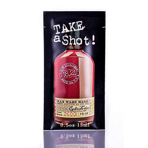 18.21 Man Made Wash Original Sweet Tobacco 3in1 Daugiafunkcinė priemonė vyrams 530ml