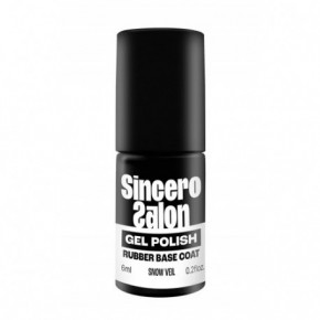 Sincero Salon Rubber Base Coat Kaučiukinė maskuojanti bazė 6ml