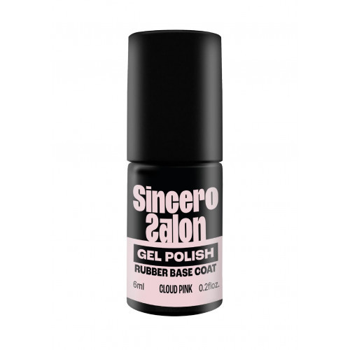 Sincero Salon Rubber Base Coat Kaučiukinė maskuojanti bazė 6ml