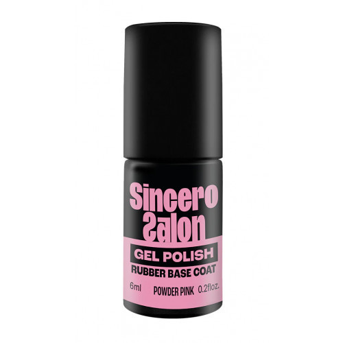 Sincero Salon Rubber Base Coat Kaučiukinė maskuojanti bazė 6ml