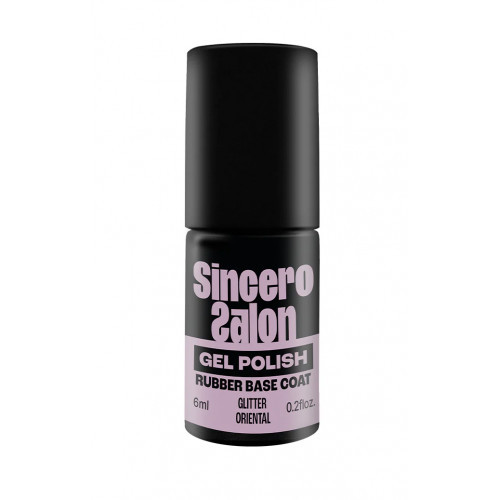 Sincero Salon Rubber Base Coat Kaučiukinė maskuojanti bazė 6ml