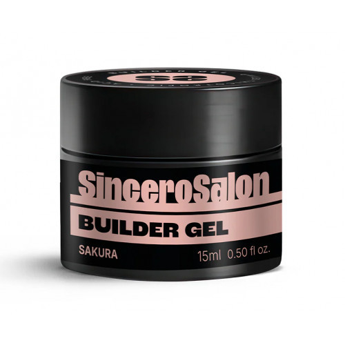Sincero Salon Builder Gel Universalus tiksotropinis statybinis gelis 15ml