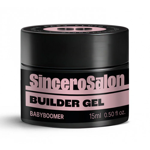 Sincero Salon Easy Fluid Builder Gel Maskuojantis gelis 15ml