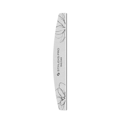 Staleks Expert 40 Crescent Mineral Nail File Nagų dildės 25vnt