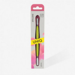 Staleks Uniq 10 Type 1 Manicure Pusher Gummy Manikiūro įrankis nagų odelių priežiūrai Pink