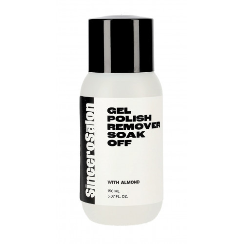 Sincero Salon Gel Polish Remover Soak Off Gelinio lako valiklis 150ml