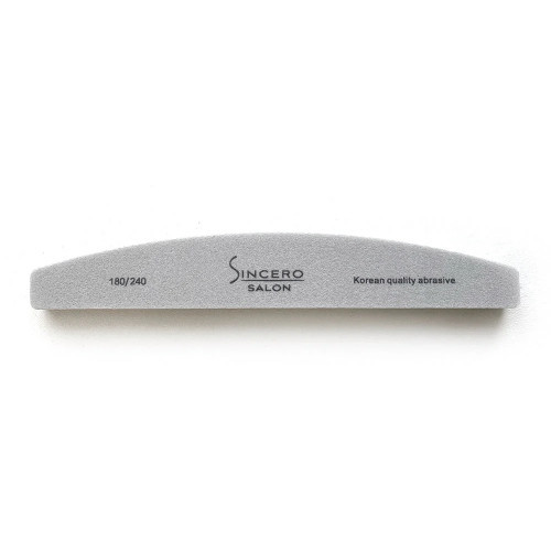 Sincero Salon Nail Polishing File Nagų poliravimo dildė 180/240 Grit