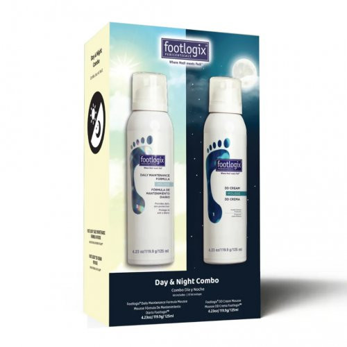 Footlogix Day & Night Combo Pėdų priežiūros ritualas 2x125ml
