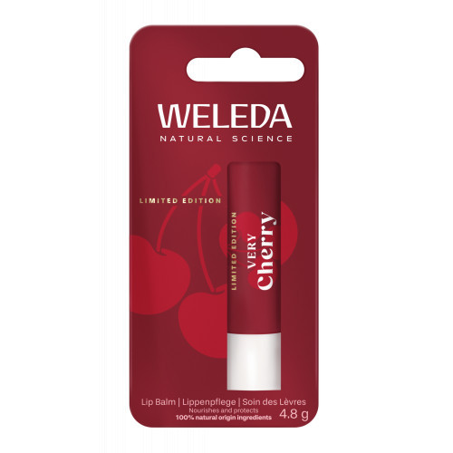 Weleda Very Cherry Lip Balm Lūpų balzamas 4.8g