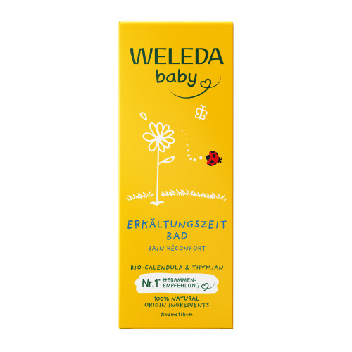 Weleda Calendula Cold Time Bath Priemonė vonelei 75ml