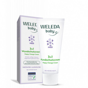 Weleda 3in1 Nappy Change Cream White Mallow 50ml