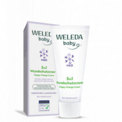 Weleda 3in1 Nappy Change Cream White Mallow Kremas nuo iššutimų su svilarožėmis 3in1 50ml