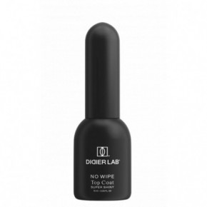 Didier Lab Top Coat No Wipe Super Shiny Virsējais gēllakas slānis 10ml