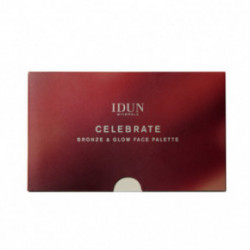 IDUN Minerals Celebrate Bronze & Glow Face Palette Veido modeliavimo paletė 7.6 g.