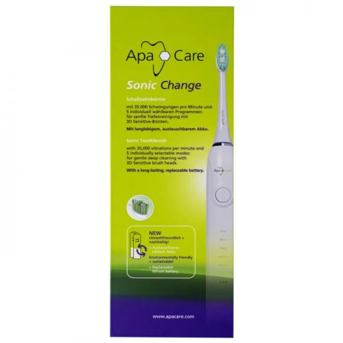 ApaCare Sonic Change Toothbrush Elektrinis garsinis dantų šepetėlis 1 vnt.