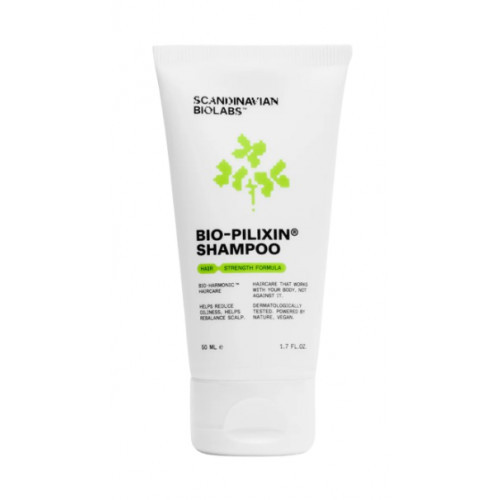 Skandinavian Biolabs Hair Strength Shampoo Švelnus, balansuojantis šampūnas 50ml