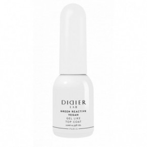 Didier Lab Vegan Gel Like Top Coat Vegan küünelaki ülemine kiht 10ml