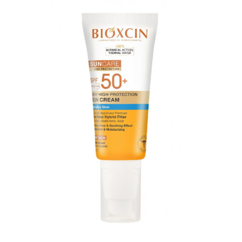 Bioxcin Suncare Face and Body Cream SPF50+ Apsauginis veido ir kūno kremas nuo saulės jautriai odai 50ml