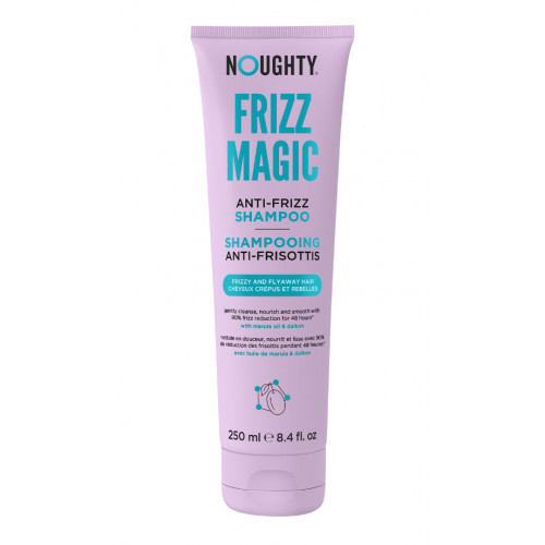 Noughty Frizz Magic Anti-Frizz Shampoo Glotninamasis šampūnas su marulos aliejumi ir japoninių ridikų ekstraktais 250ml