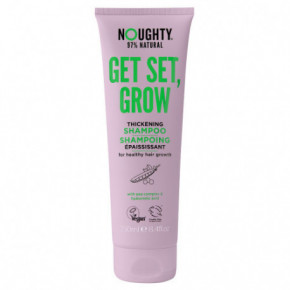 Noughty Get Set, Grow Thickening Shampoo Juuste kasvu stimuleeriv šampoon hüaluroonhappe ja hernekompleksiga 250ml
