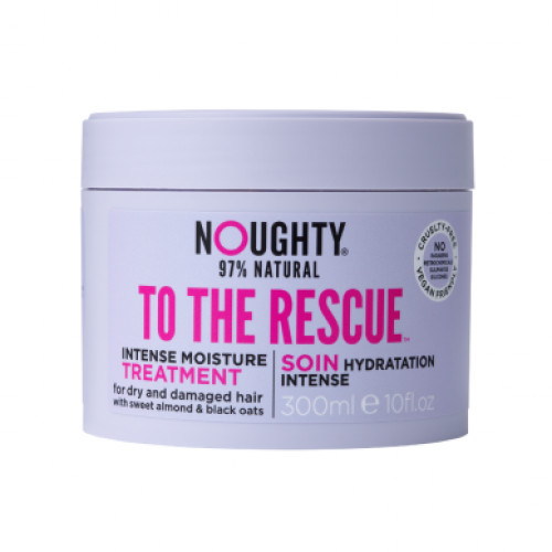 Noughty To The Rescue Intense Moisture Treatment Intensyviai drėkinanti kaukė pažeistiems ir pasišiaušusiems plaukams 300ml