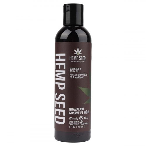 Hemp Seed Guavalava Massage Oil Masažinis kūno aliejus 237ml