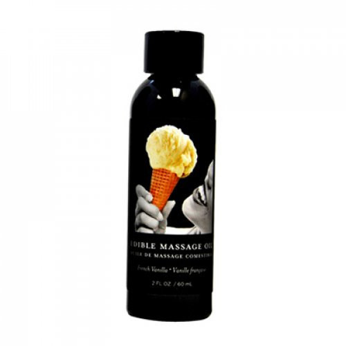Hemp Seed Vanilla Edible Massage Oil Valgomas masažo aliejus 237ml